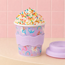 Load image into Gallery viewer, Chino Club Babychino Cup: Mermaids &amp; Unicorns 4oz