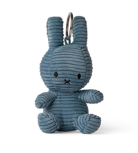 Load image into Gallery viewer, Miffy Flat Keychain ECO Corduroy 10cm: Blue