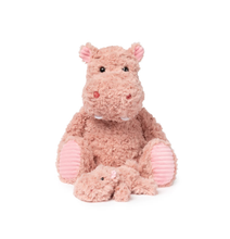 Load image into Gallery viewer, Mini &amp; Me Weighted Plush Toy: Hippo 1.8kg