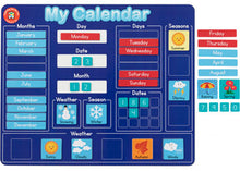 Load image into Gallery viewer, Magnetic Learning Board Calendar