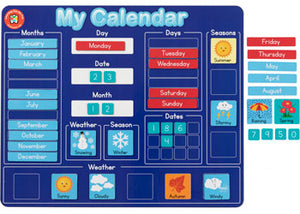 Magnetic Learning Board Calendar