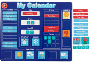 Magnetic Learning Board Calendar