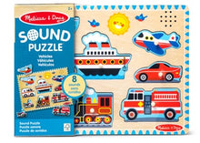 Load image into Gallery viewer, Melissa &amp; Doug - Vehicles Sound Puzzle