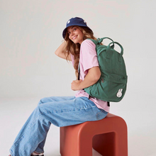 Load image into Gallery viewer, Miffy Canvas Back Pack - Small: Green