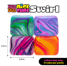 Load image into Gallery viewer, Schylling NeeDoh: Nice Cube Swirl