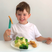 Load image into Gallery viewer, KiddiKutter Child Safety Knife: Green