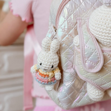 Load image into Gallery viewer, Just Dutch Miffy Handmade Keychain 11cm: Turner Dress White