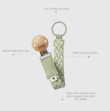 Load image into Gallery viewer, BIBS Pacifier Clip - Petrol / Baby Blue