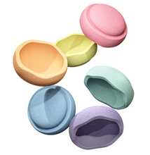 Load image into Gallery viewer, Stapelstein ORIGINAL Balance Stepping Stones - Pastel Rainbow (Set of 6)
