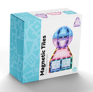 Learn & Grow Toys: Magnetic Tiles – Pastel Dome Pack (22 Piece) - PRE-ORDER