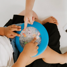Load image into Gallery viewer, Jellystone Designs Peekaboo Sensory Bag: Beach (Blue)