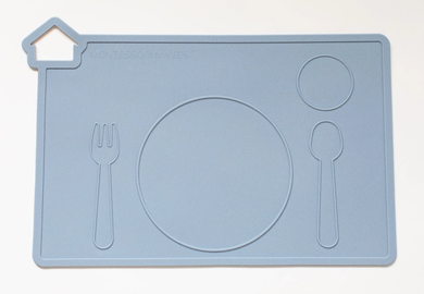 Montessori Mates Silicone Placemat | Blue