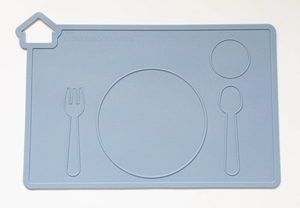 Montessori Mates Silicone Placemat | Blue