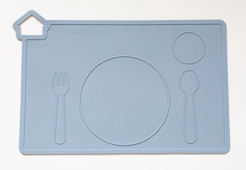 Montessori Mates Silicone Placemat | Blue