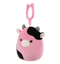 Load image into Gallery viewer, Squishmallows 3.5" Clip on Little Plush Toy: Cow - Pollyanna