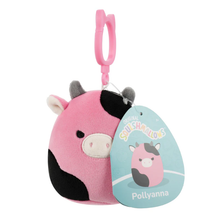 Load image into Gallery viewer, Squishmallows 3.5" Clip on Little Plush Toy: Cow - Pollyanna