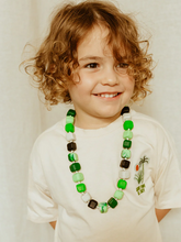 Load image into Gallery viewer, Jellystone Designs Chew Necklace: Princess &amp; the Pea - Ocean Blue