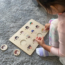 Load image into Gallery viewer, My Learning Toolbox: Wooden Feelings Puzzle: On Sale was $32.95