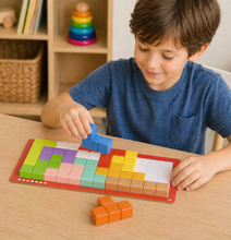 Load image into Gallery viewer, Wooden Puzzle Cubes Game