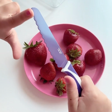 Load image into Gallery viewer, KiddiKutter Child Safety Knife: Purple
