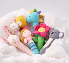 Load image into Gallery viewer, Annabel Trends Baby Knitted Hand Rattle: Mermaid