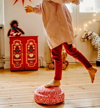 Load image into Gallery viewer, Stapelstein ORIGINAL Balance Stepping Stone: Red Blush (Limited Ed)