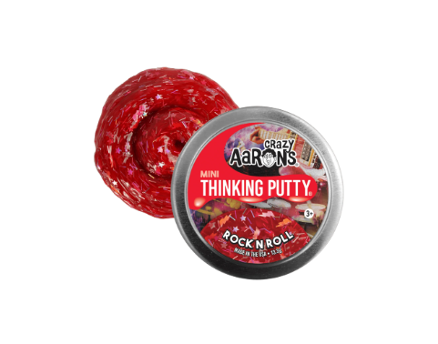 Crazy Aaron's Thinking Putty Mini Tin: Rock N Roll - The Sensory Studio