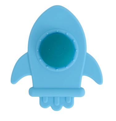 Annabel Trends: Silicone Rocket Spinner: Sky Blue