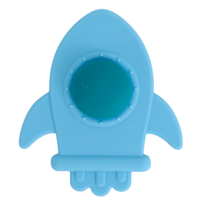 Annabel Trends: Silicone Rocket Spinner: Sky Blue