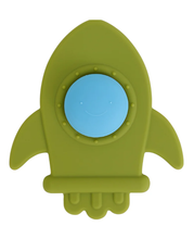 Load image into Gallery viewer, Annabel Trends: Silicone Rocket Spinner: Khaki Green