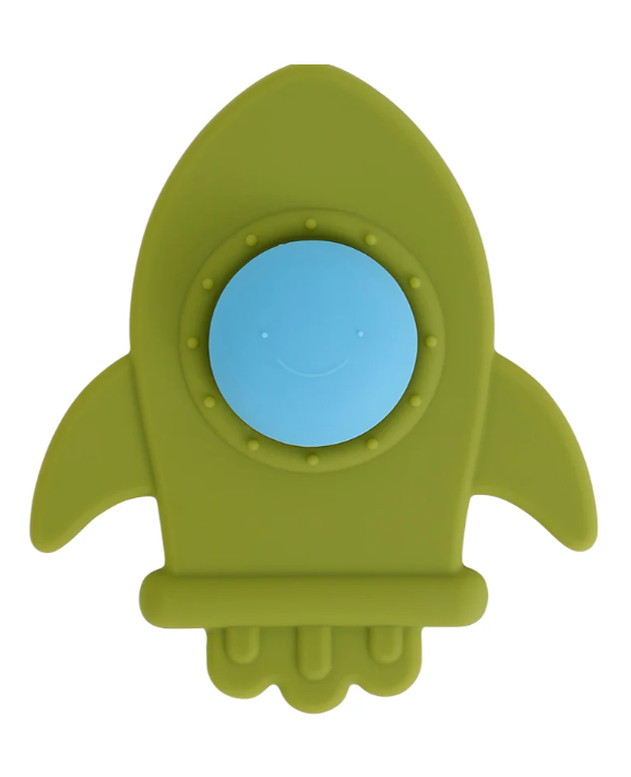 Annabel Trends: Silicone Rocket Spinner: Khaki Green