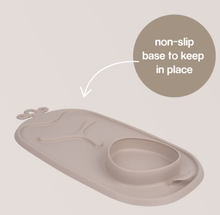 Load image into Gallery viewer, B.Box Silicone Roll &amp; Go Mealtime Placemat: Latte