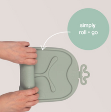 Load image into Gallery viewer, B.Box Silicone Roll &amp; Go Mealtime Placemat: Sage