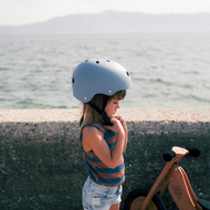 Kinderfeets - Toddler Bike Helmet Matte Slate Blue