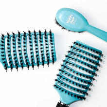 Load image into Gallery viewer, Happy Hair Brush: Sensory Brush - Teal