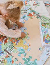 Load image into Gallery viewer, Mindful &amp; CO Kids: Mindful Moments with Sesame Street Floor Puzzle