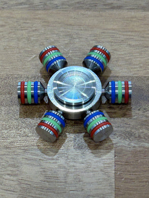 Metal Fidget Hand Spinner: Grey