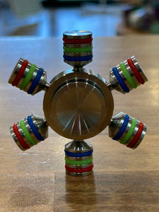 Metal Fidget Hand Spinner: Grey