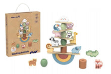 Load image into Gallery viewer, Forest Friends Wooden Stacking Animals Game