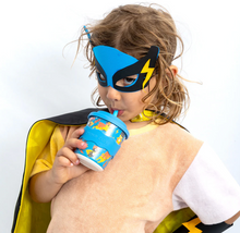 Load image into Gallery viewer, Chino Club Babychino Cup: Superhero 4oz