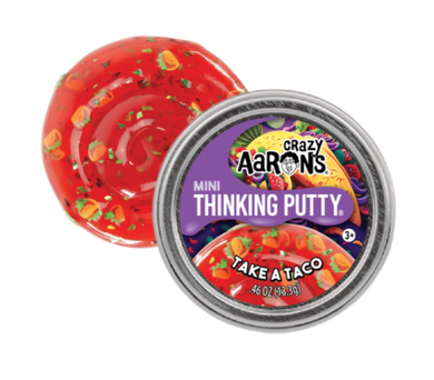 Crazy Aaron's Thinking Putty Mini Tin: Take A Taco