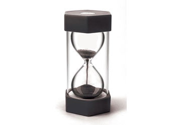 Sand Timer 30 Minutes Black