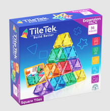 Load image into Gallery viewer, TileTek (Learn &amp; Grow Toys): Magnetic Tiles - Small Square 36 Piece Set