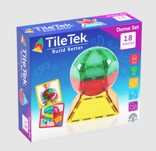 Load image into Gallery viewer, Tiletek by Learn &amp; Grow Toys: Magnetic Tiles: Rainbow Dome Pack