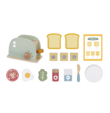 Load image into Gallery viewer, Wooden Toaster Breakfast Set