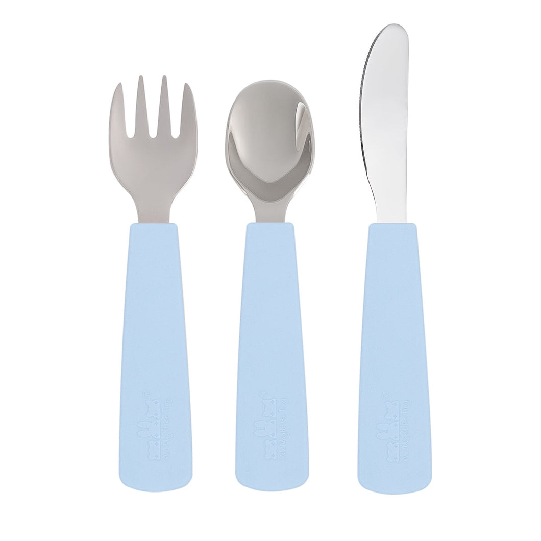 We Might be Tiny: Toddler Cutlery Set: Powder Blue