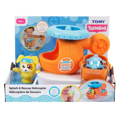 Tomy Toomies Splash & Rescue Helicopter Bath Toy