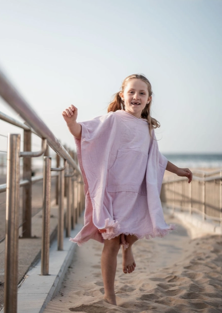 Coast Kids: Busselton Beach Towel: Pink (5-7 Years)