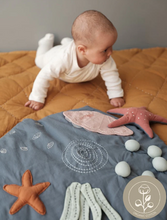 Load image into Gallery viewer, Fabelab: Baby Activity Blanket Travel Size - Underwater