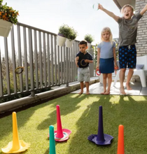 Load image into Gallery viewer, Quut Triplet Rake Beach Toy: Cherry Red